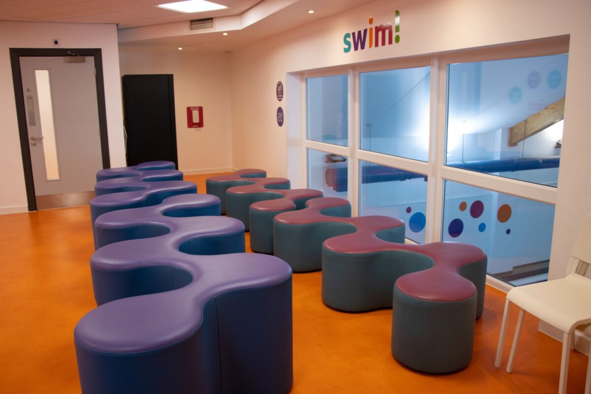 Swimming Lessons in Oldham swim!