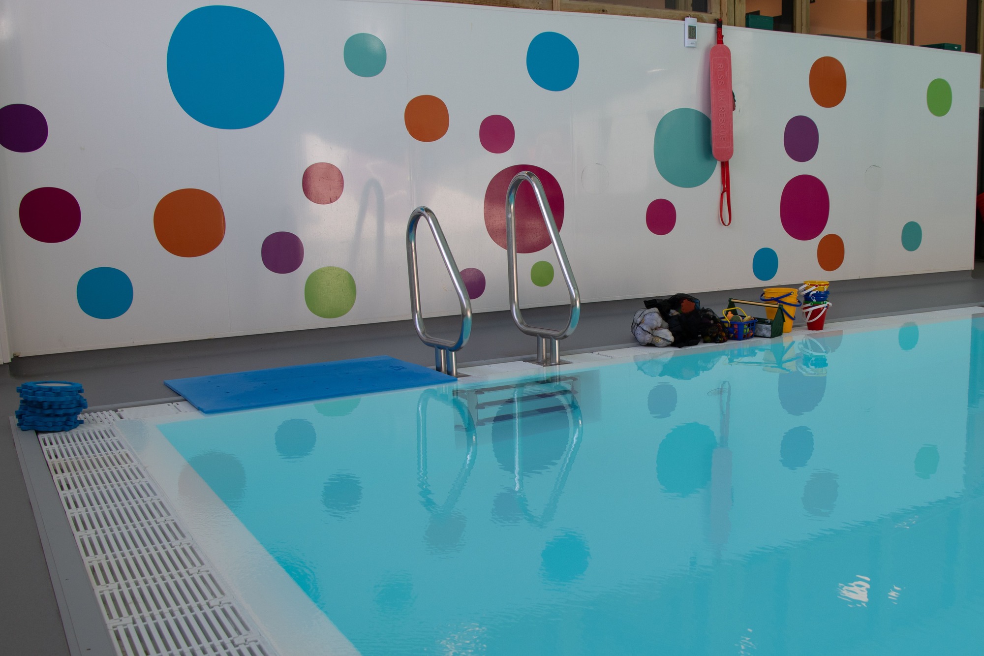 Swimming Lessons in Warrington swim!