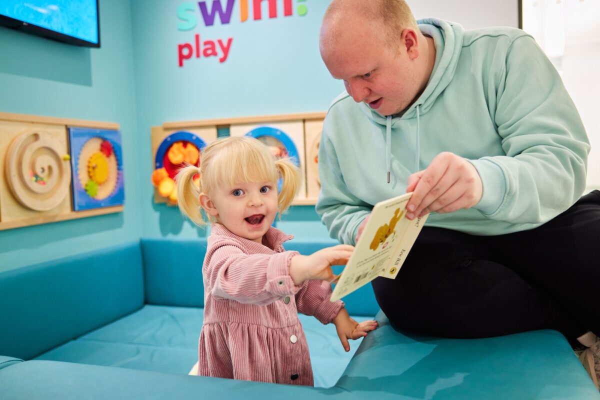 Swimming Lessons in Castleford swim!