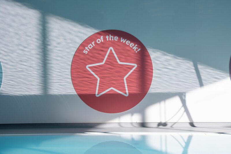 Swimming Lessons in Warrington swim!