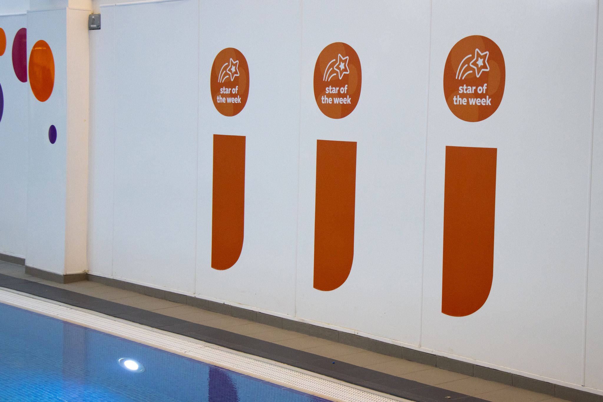 Swimming Lessons in Oldham swim!