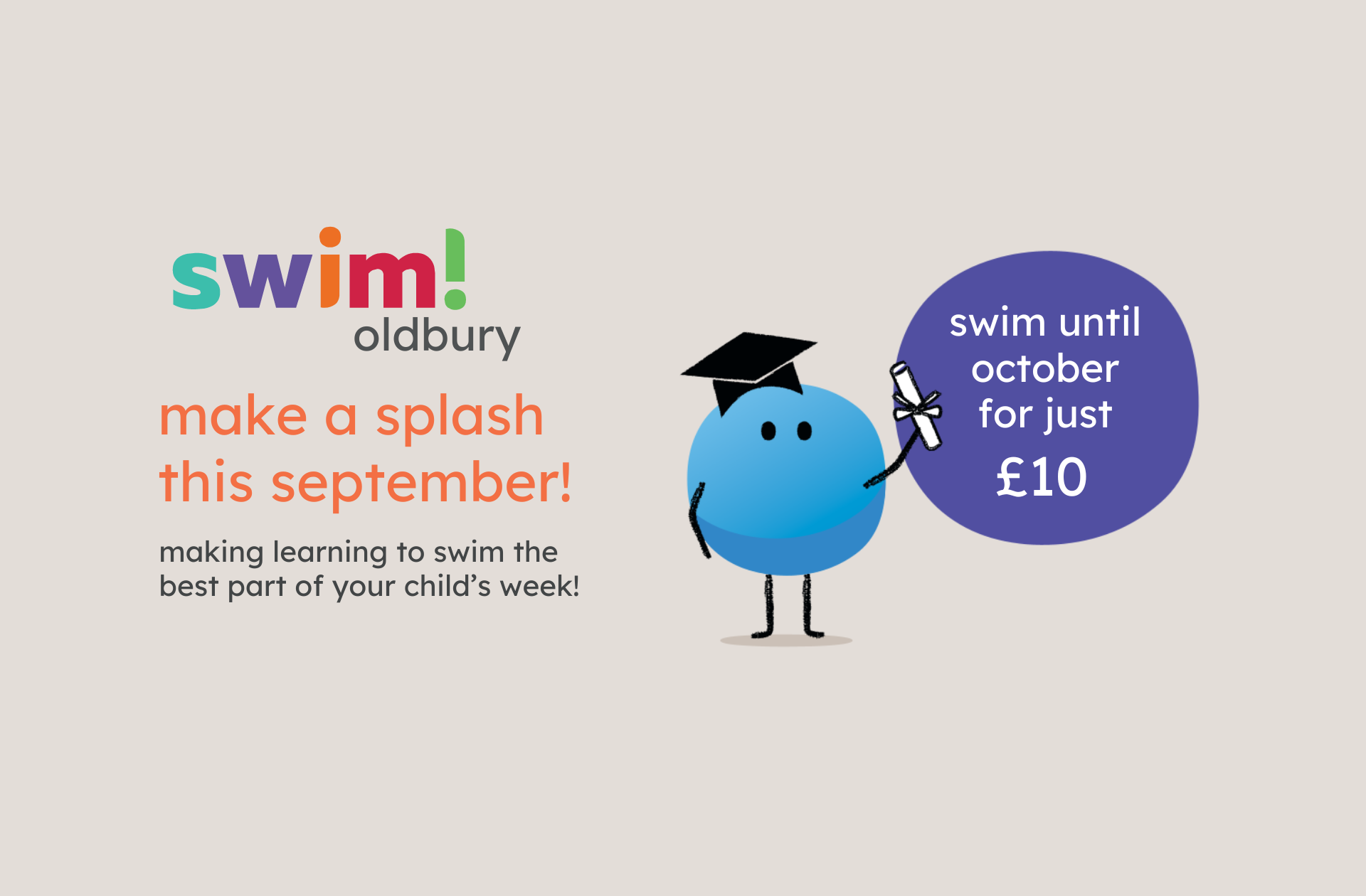 Swimming Lessons in Oldbury swim!